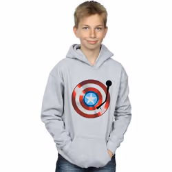 Marvel - Sweat à capuche - Garçon (Gris chiné)