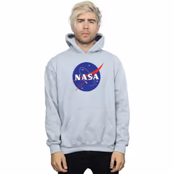 NASA - Sweat à capuche - Homme (Gris chiné)