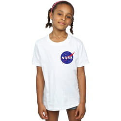 NASA - T-shirt - Fille (Blanc)