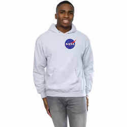 NASA - Sweat à capuche - Homme (Gris chiné)