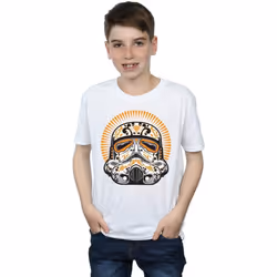 Star Wars - T-shirt DIA DE LOS MUERTOS - Garçon (Blanc)