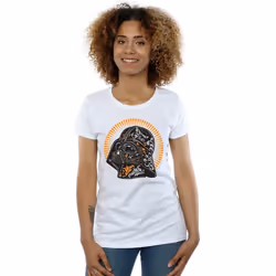 Star Wars - T-shirt DIA DE LOS MUERTOS - Femme (Blanc)