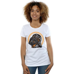 Star Wars - T-shirt DIA DE LOS MUERTOS - Femme (Blanc)