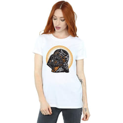 Star Wars - T-shirt DIA DE LOS MUERTOS - Femme (Blanc)