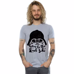 Star Wars - T-shirt COME TO THE DARK SIDE - Homme (Gris chiné)