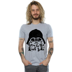Star Wars - T-shirt COME TO THE DARK SIDE - Homme (Gris chiné)