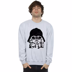 Star Wars - Sweat COME TO THE DARK SIDE - Homme (Gris chiné)
