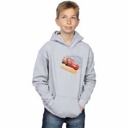 Disney - Sweat à capuche CARS - Garçon (Gris chiné)