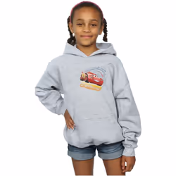 Disney - Sweat à capuche CARS - Fille (Gris chiné)