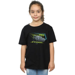 Disney - T-shirt CARS - Fille (Noir)