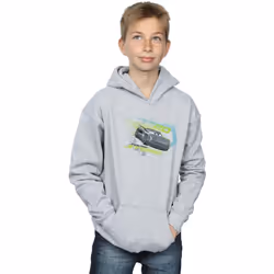 Disney - Sweat à capuche CARS - Garçon (Gris chiné)