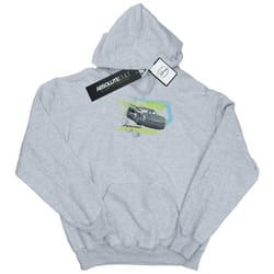 Disney - Sweat à capuche CARS - Fille (Gris chiné)