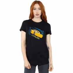 Disney - T-shirt CARS - Femme (Noir)