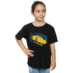 Disney - T-shirt CARS - Fille (Noir)