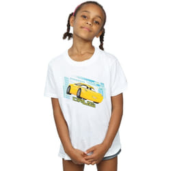 Disney - T-shirt CARS - Fille (Blanc)