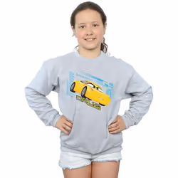 Disney - Sweat CARS - Fille (Gris chiné)