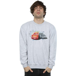Disney - Sweat CARS LIGHTNING VS STORM - Homme (Gris chiné)
