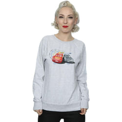 Disney - Sweat CARS LIGHTNING VS STORM - Femme (Gris chiné)