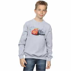 Disney - Sweat CARS LIGHTNING VS STORM - Garçon (Gris chiné)