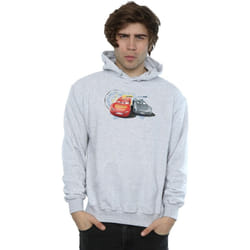Disney - Sweat à capuche CARS LIGHTNING VS STORM - Homme (Gris chiné)