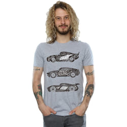 Disney - T-shirt CARS - Homme (Gris chiné)