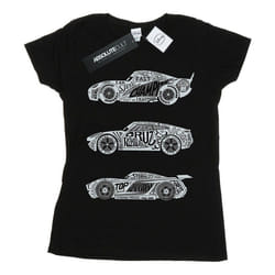 Disney - T-shirt CARS - Femme (Noir)