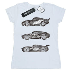 Disney - T-shirt CARS - Femme (Blanc)