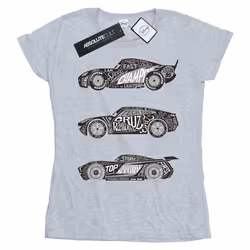 Disney - T-shirt CARS - Femme (Gris chiné)