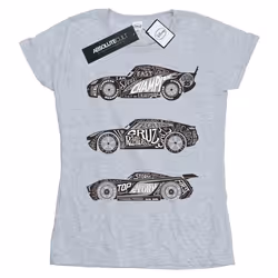 Disney - T-shirt CARS - Femme (Gris chiné)