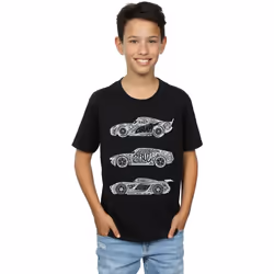 Disney - T-shirt CARS - Garçon (Noir)
