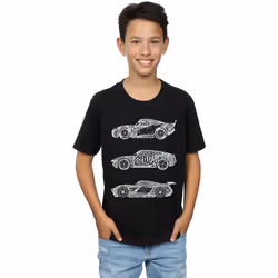 Disney - T-shirt CARS - Garçon (Noir)
