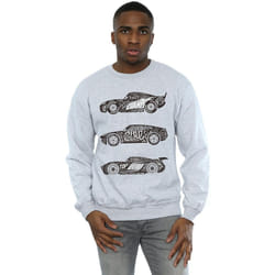 Disney - Sweat CARS - Homme (Gris chiné)