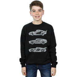 Disney - Sweat CARS - Garçon (Noir)