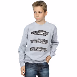 Disney - Sweat CARS - Garçon (Gris chiné)