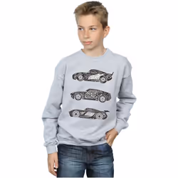 Disney - Sweat CARS - Garçon (Gris chiné)