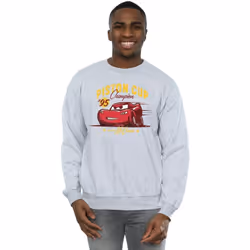 Disney - Sweat CARS PISTON CUP CHAMPION - Homme (Gris chiné)