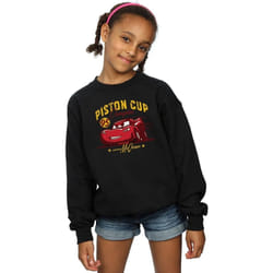 Disney - Sweat CARS PISTON CUP CHAMPION - Fille (Noir)