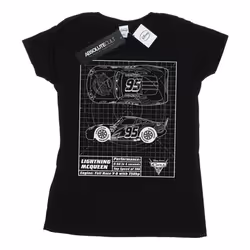 Disney - T-shirt CARS - Femme (Noir)