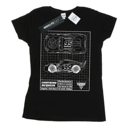 Disney - T-shirt CARS - Femme (Noir)