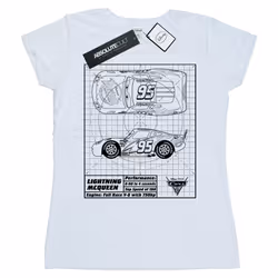 Disney - T-shirt CARS - Femme (Blanc)