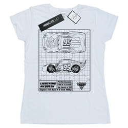 Disney - T-shirt CARS - Femme (Blanc)