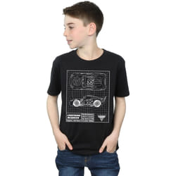 Disney - T-shirt CARS - Garçon (Noir)