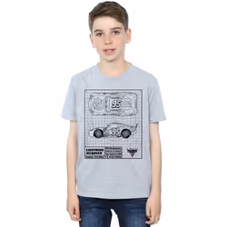 Disney - T-shirt CARS - Garçon (Gris chiné)