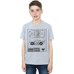 Disney - T-shirt CARS - Garçon (Gris chiné)