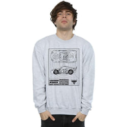 Disney - Sweat CARS - Homme (Gris chiné)