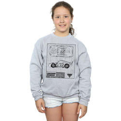 Disney - Sweat CARS - Fille (Gris chiné)