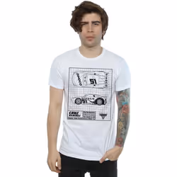 Disney - T-shirt CARS - Homme (Blanc)