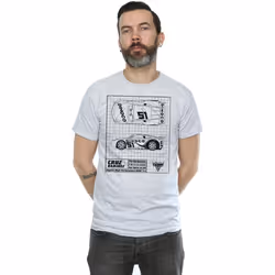 Disney - T-shirt CARS - Homme (Gris chiné)
