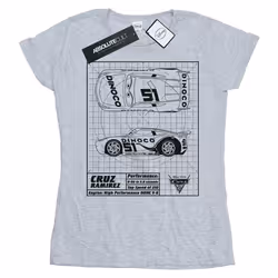 Disney - T-shirt CARS - Femme (Gris chiné)