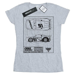 Disney - T-shirt CARS - Femme (Gris chiné)